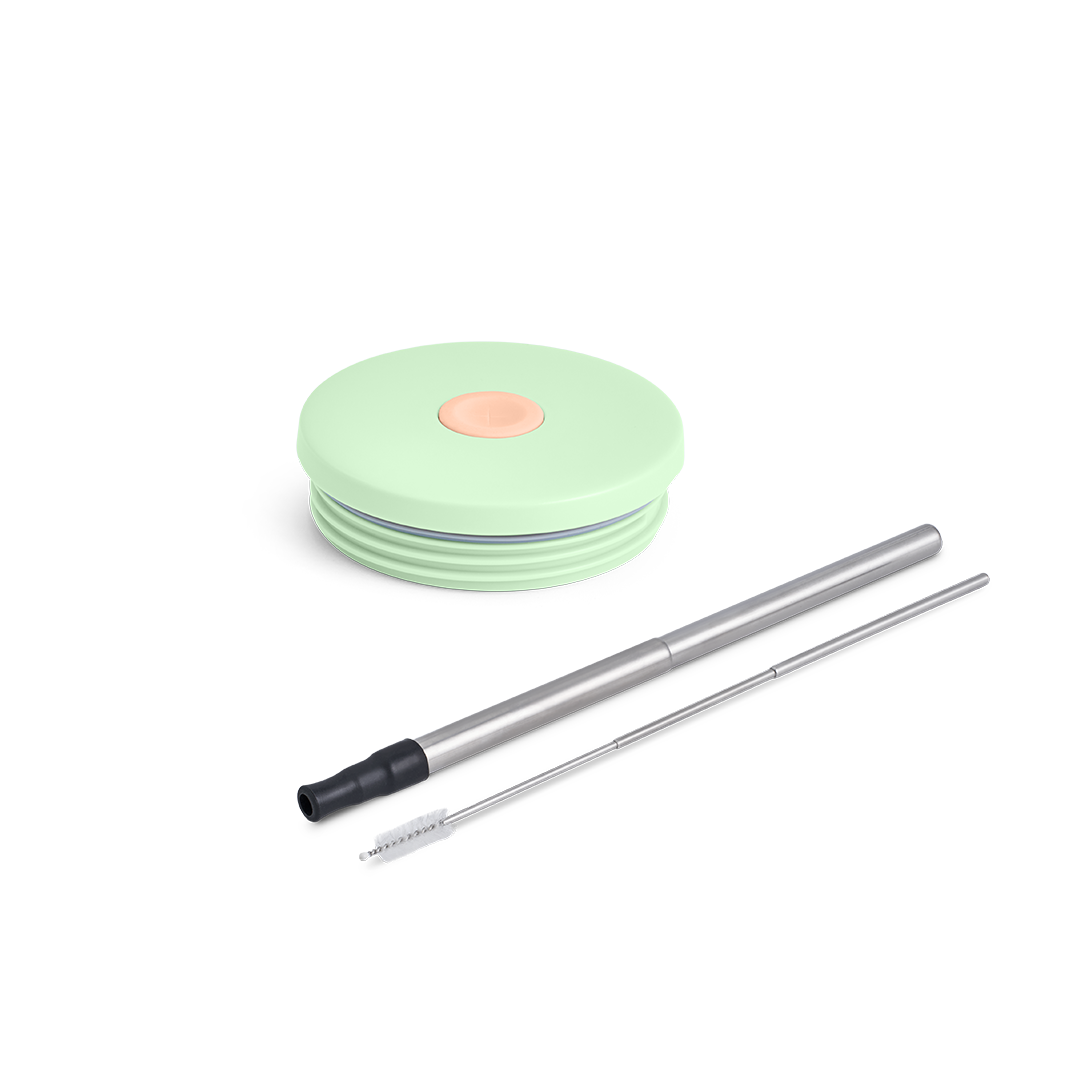 Retro Reel Sense Easy Straw Lid