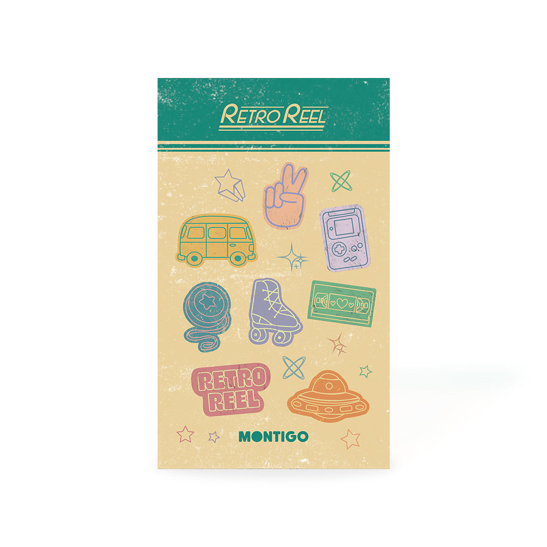 [NOT FOR SALE] Retro Reel Sticker Bundle